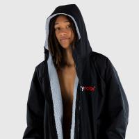 dryrobe Advance Long Sleeve Changing Robe - Black / Grey Extra Image 1 Preview